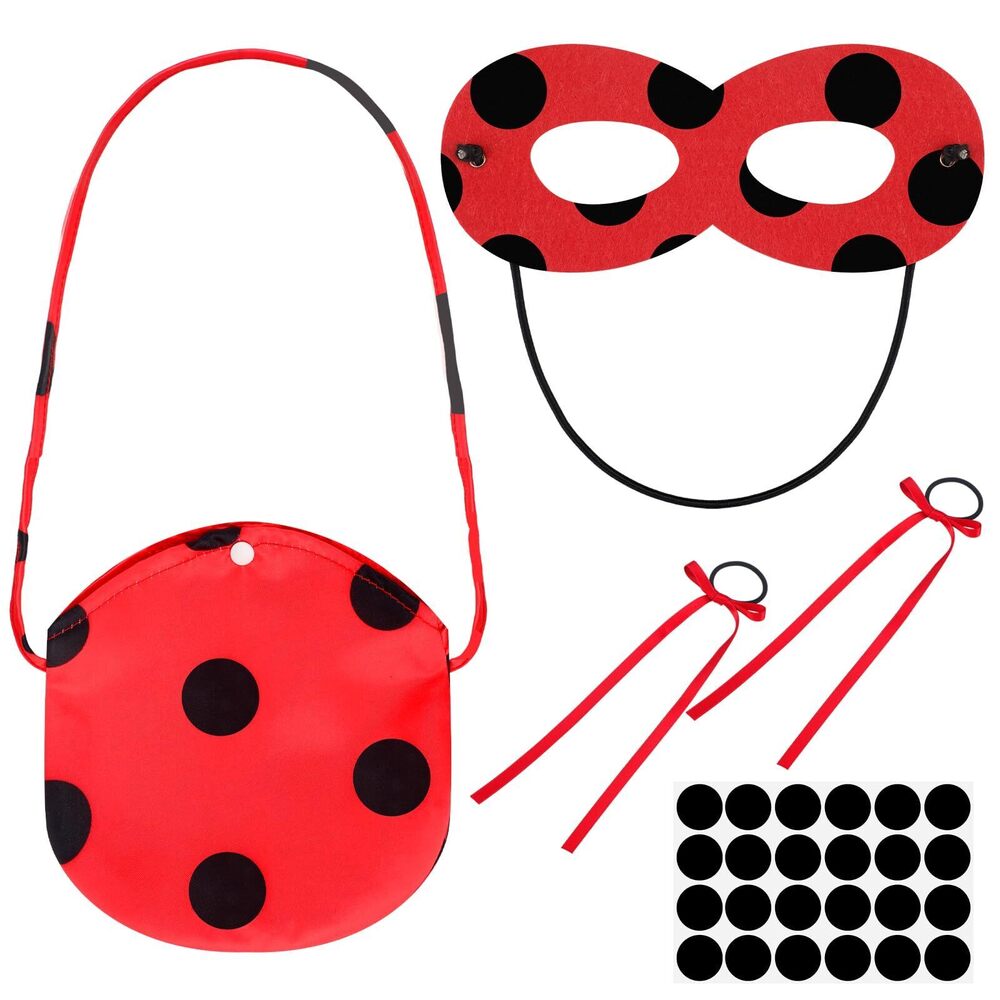 1835 Halloween Ladybug Cosplay Costume Set Ladybug Costume